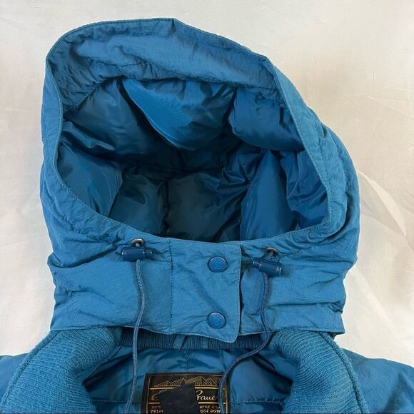 Vintage Eddie Bauer Goose Down Snow Ski Jacket Blue M - Picture 8 of 14
